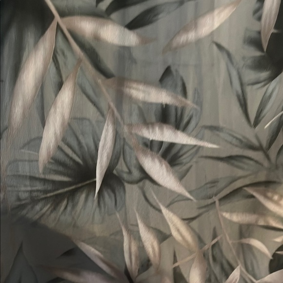 Tropical Leaf Print Skirt - Picture 3 of 7